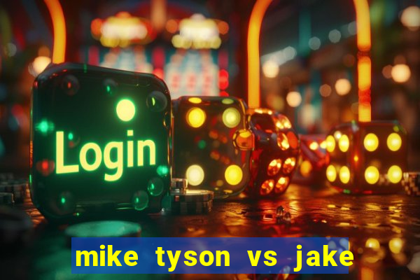 mike tyson vs jake paul assistir online